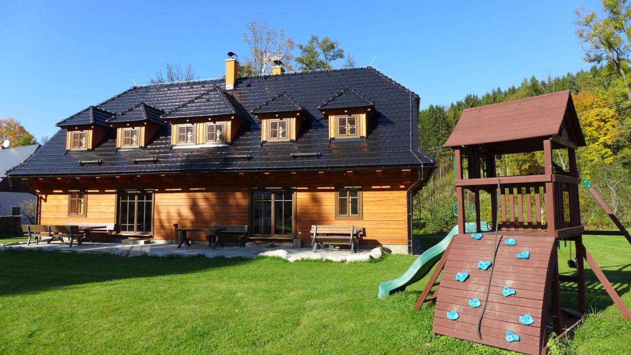 Roubenka Pod Capim Vrchem Villa Velke Losiny Bagian luar foto